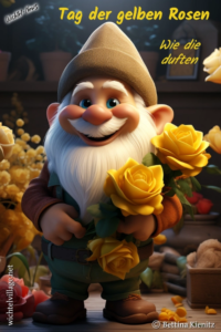 Wichtel-News - Tag der gelben Rose