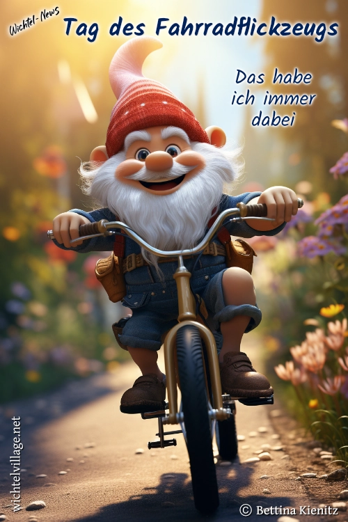 Wichtel-News - Bundesweiter Tag des Fahrradflickzeugs