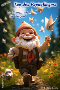 Wichtel-News - Tag des Papierfliegers