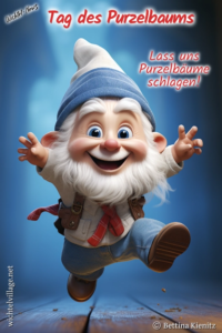Wichtel-News - Tag des Purzelbaums