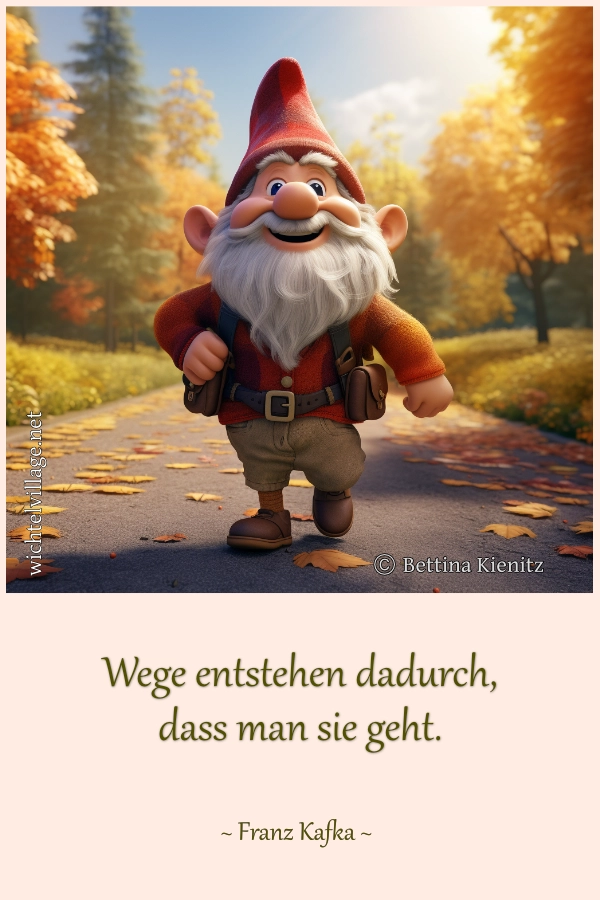 Wege entstehen dadurch