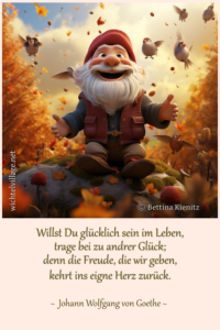 Willst du glücklich sein im Leben