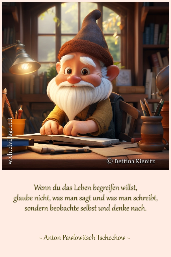 Wenn du das Leben begreifen willst