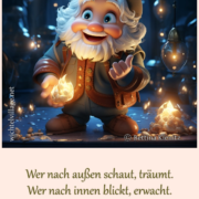 Wer nach außen schaut