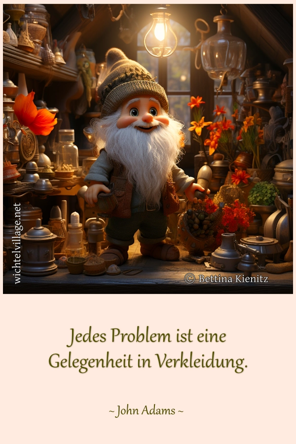 Jedes Problem ist eine Gelegenheit