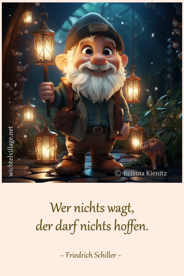 Wer nichts wagt