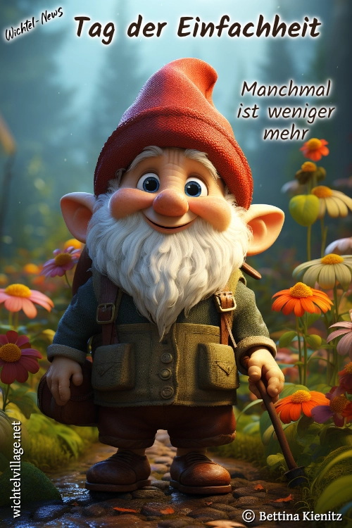 Wichtel-News - Tag der Einfachheit Wichtel-News - Tag der Einfachheit