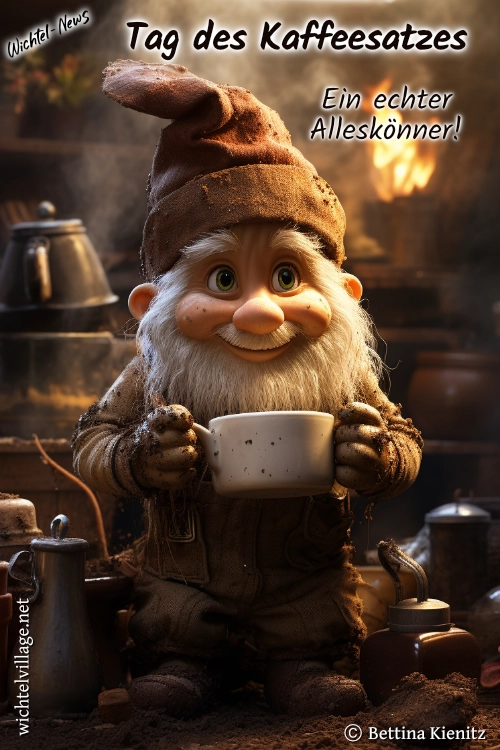 Wichtel-News - Bundesweiter Tag des Kaffeesatzes