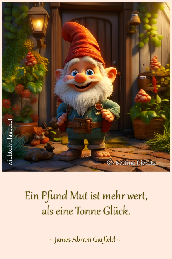 Ein Pfund Mut ist mehr wert