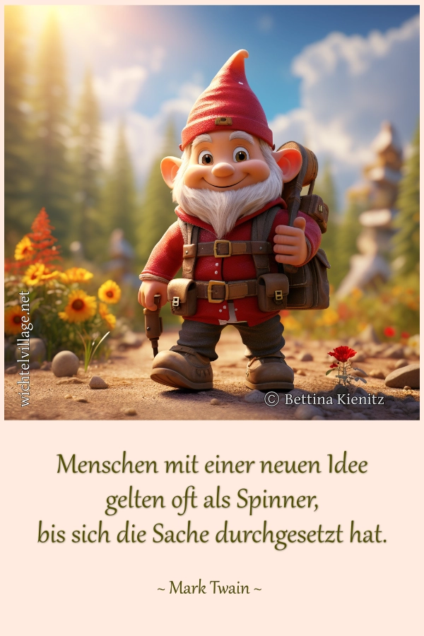 Menschen mit einer neuen Idee
