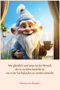 Wie glücklich und weise ist der Mensch