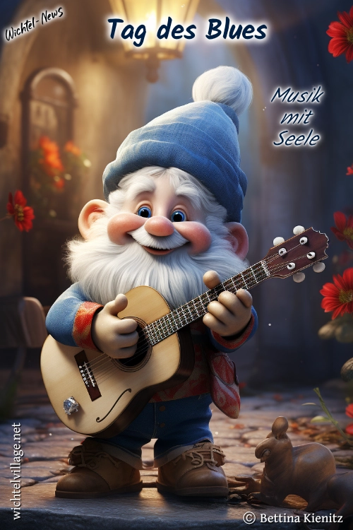 Wichtel-News - Internationaler Tag des Blues Wichtel-News - Internationaler Tag des Blues