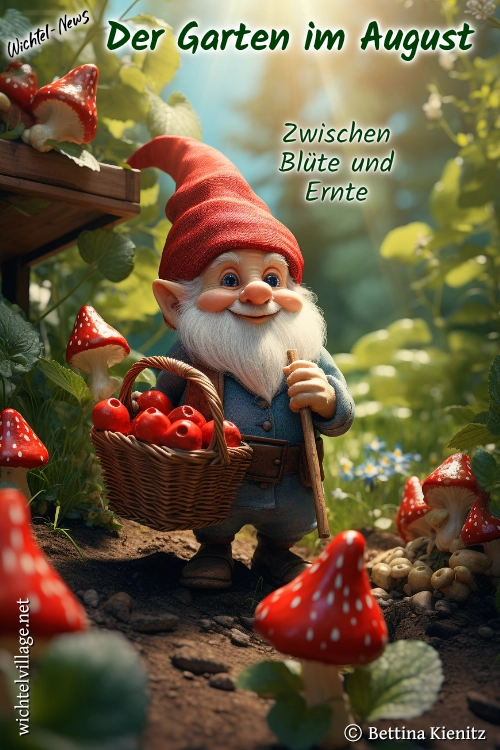 Wichtel-News - Der Garten im August Wichtel-News - Der Garten im August