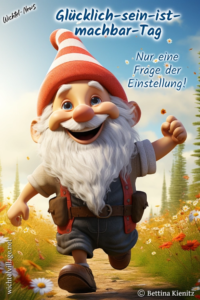 Wichtel-News - Glücklichsein-ist-machbar-Tag