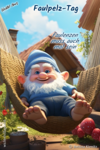 Wichtel-News - Faulpelz-Tag
