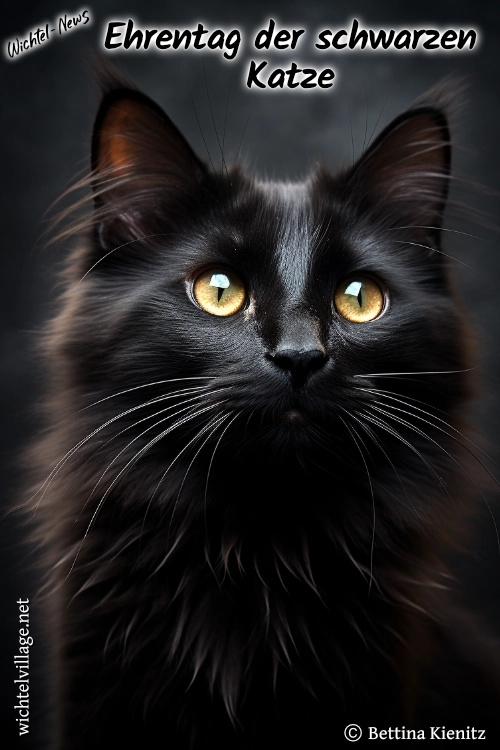 Wichtel-News - Ehrentag der schwarzen Katze
