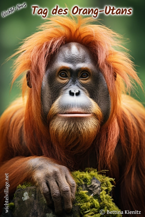 Wichtel-News - Internationaler Tag des Orang-Utans