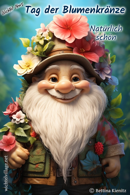 Wichtel-News - Tag der Blumenkränze