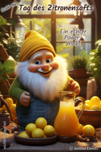 Wichtel-News - Tag des Zitronensafts