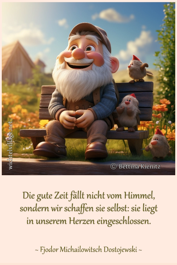 Die gute Zeit fällt nicht vom Himmel