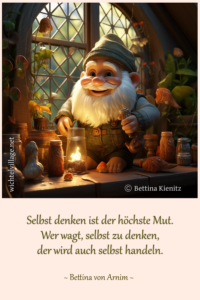 Selbst denken ist der höchste Mut