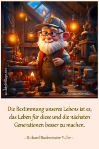 Die Bestimmung unseres Lebens