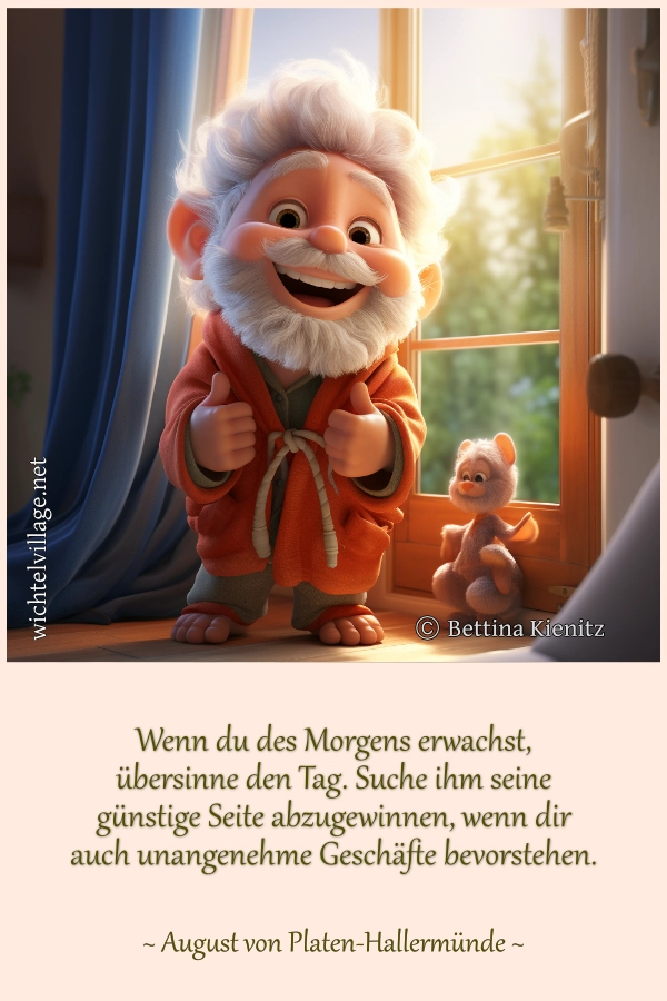 Wenn du des Morgens erwachst