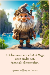 Der Glaube an sich selbst ist Magie