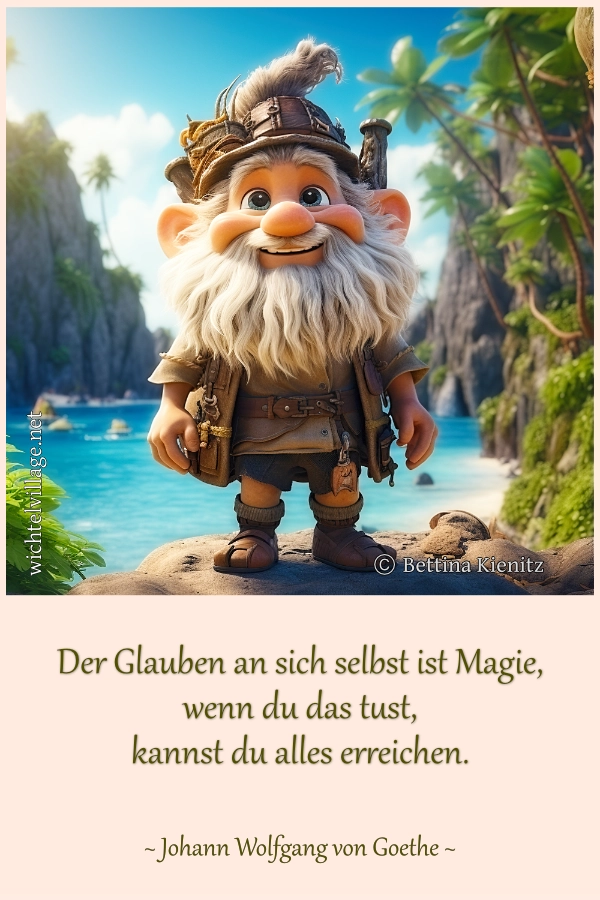 Der Glaube an sich selbst ist Magie