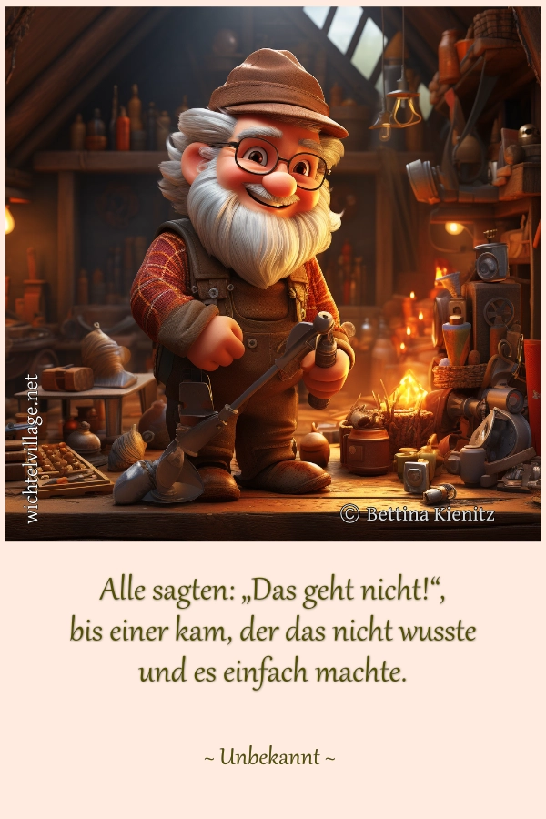 Alle sagten: "Das geht nicht!"