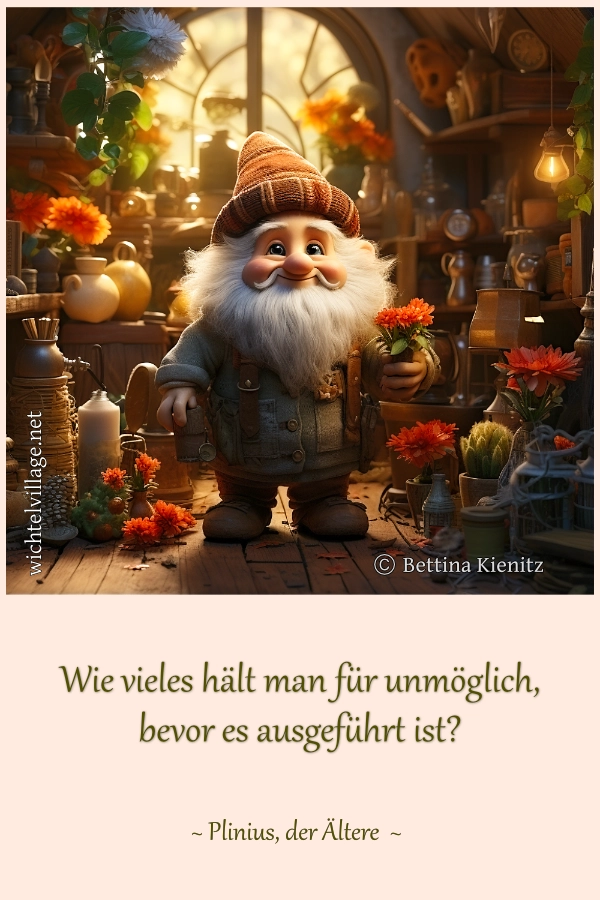 Wie vieles hält man für unmöglich