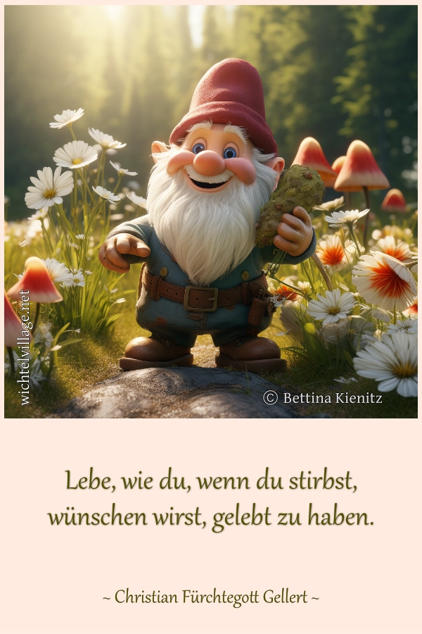 Lebe, wie du, wenn du stirbst