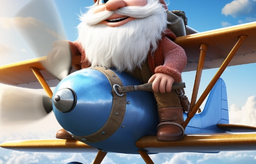 Wichtel-News - Über den Wolken Tag