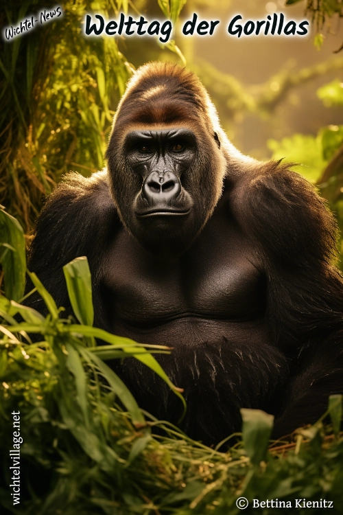 Wichtel-News - Welttag der Gorillas Wichtel-News - Welttag der Gorillas