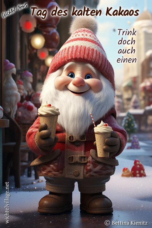 Wichtel-News - Tag des kalten Kakaos
