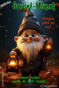 Wichtel-News - Grusel-Monat - Morgen geht es los!