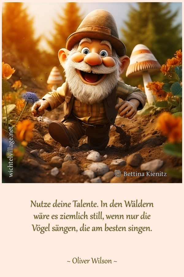 Nutze deine Talente