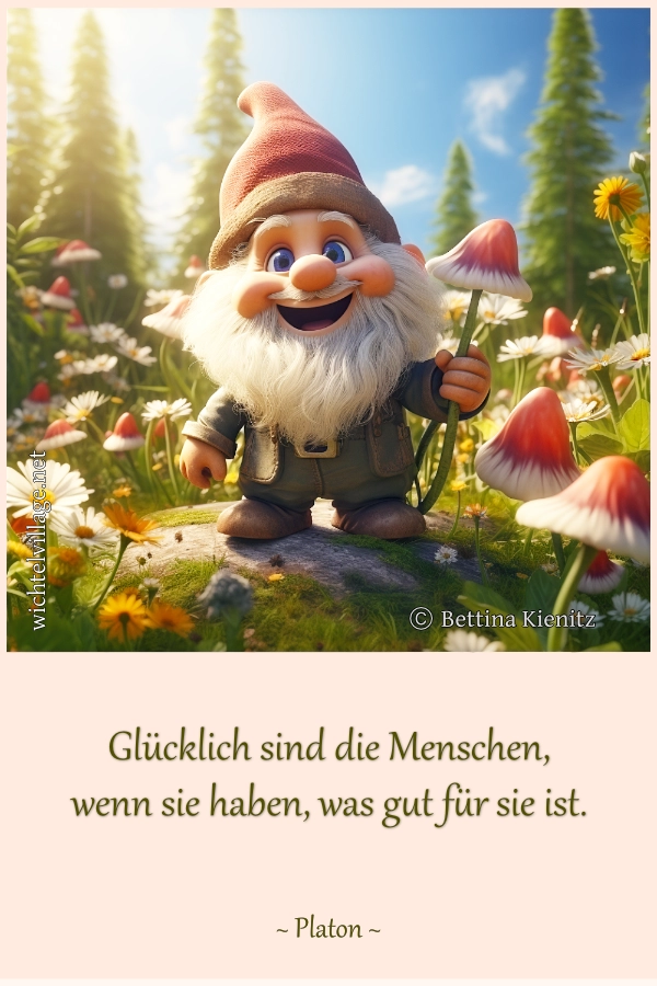 Glücklich sind die Menschen