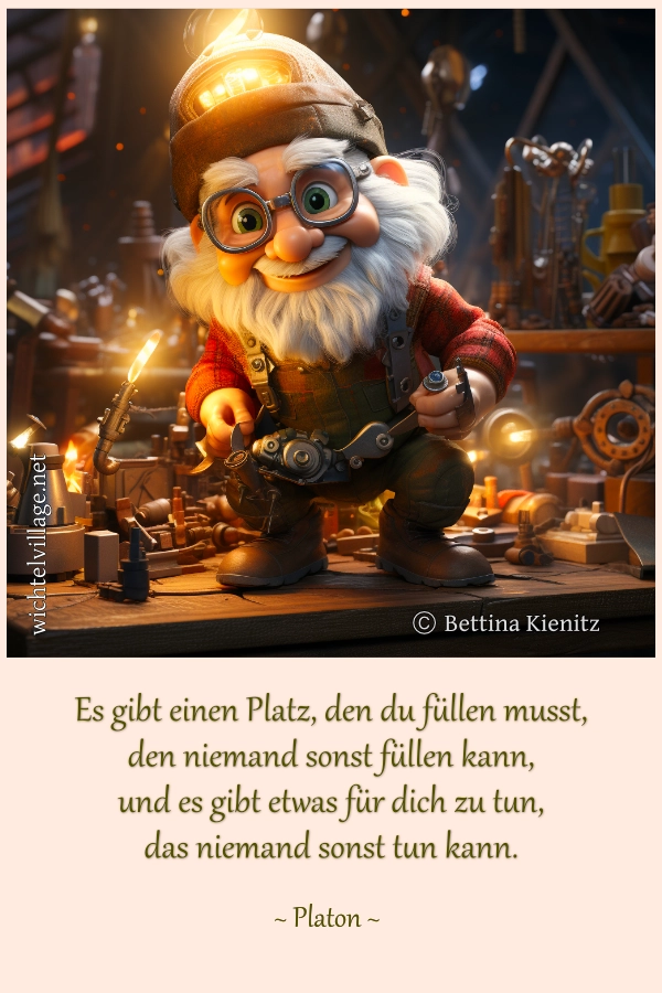 Es gibt einen Platz, den du füllen musst