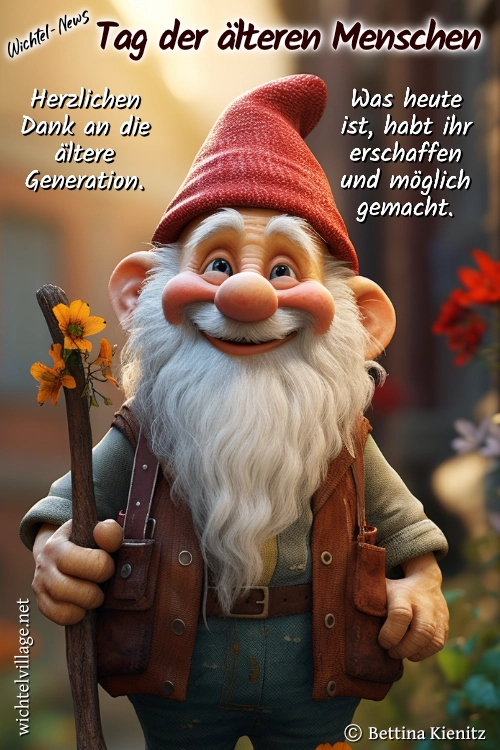 Wichtel-News - Internationaler Tag der älteren Menschen Wichtel-News - Internationaler Tag der älteren Menschen