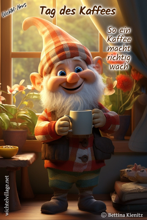 Wichtel-News - Internationaler Tag des Kaffees Wichtel-News - Internationaler Tag des Kaffees