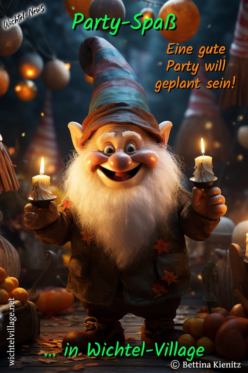 Wichtel-News - Party-Planung