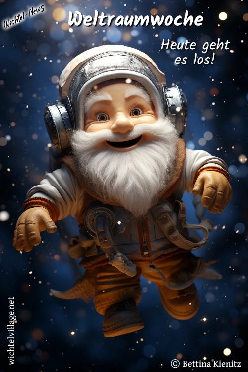 Wichtel-News - Beginn der Internationalen Weltraumwoche Wichtel-News - Beginn der Internationalen Weltraumwoche