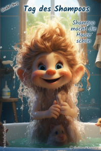 Wichtel-News - Tag des Shampoos