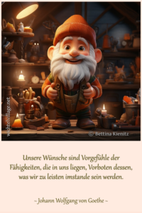 Unsere Wünsche sind Vorgefühle