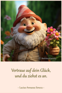 Vertraue auf dein Glück