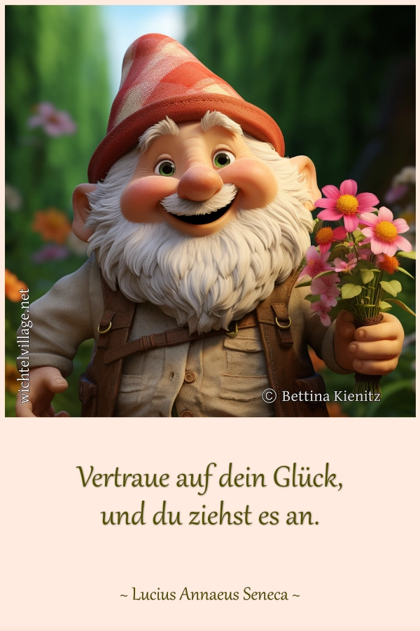Vertraue auf dein Glück