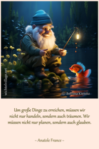 Um große Dinge zu erreichen