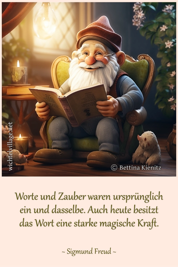 Worte und Zauber waren ursprünglich ein und dasselbe.
