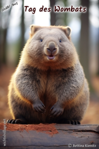 Wichtel-News - Tag des Wombats